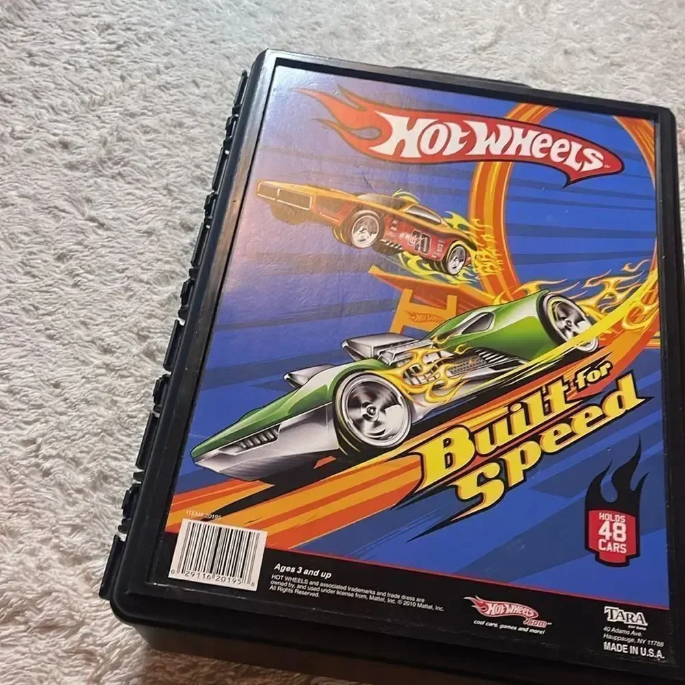 2010 hot wheels car case